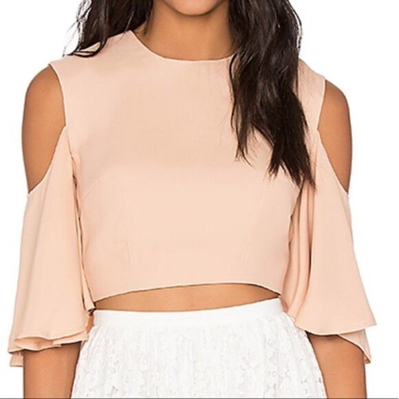 Keepsake Shorts Peach  High Waisted Dress Shorts - Picture 10 of 11